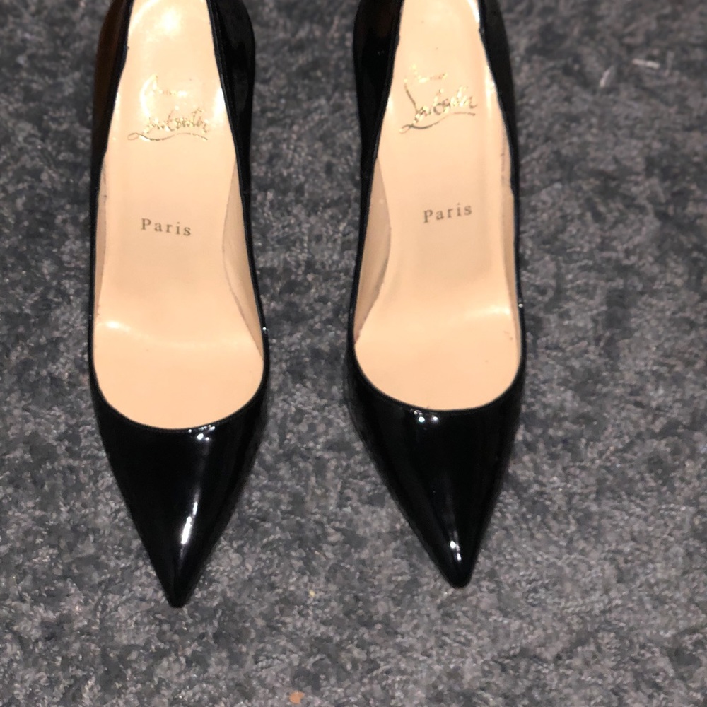Christian Louboutin Black “So Kate” Pumps